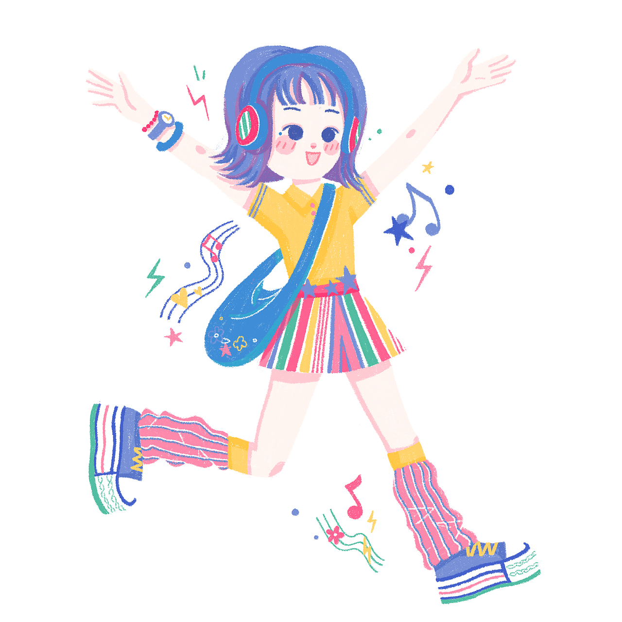 fashion girls！9！（图ZMTI3Nzk3MTUy） - 新锐潮流插画 - 站酷设计师半田偲原创素材 - 站酷ZCOOL