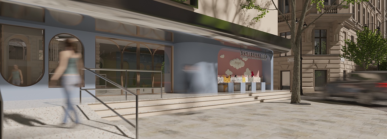 西安市儿童医院第三门诊部（图ZMzA2Mzg2NTE2） - 商业空间设计 - 站酷设计师Lyngyun原创素材 - 站酷ZCOOL