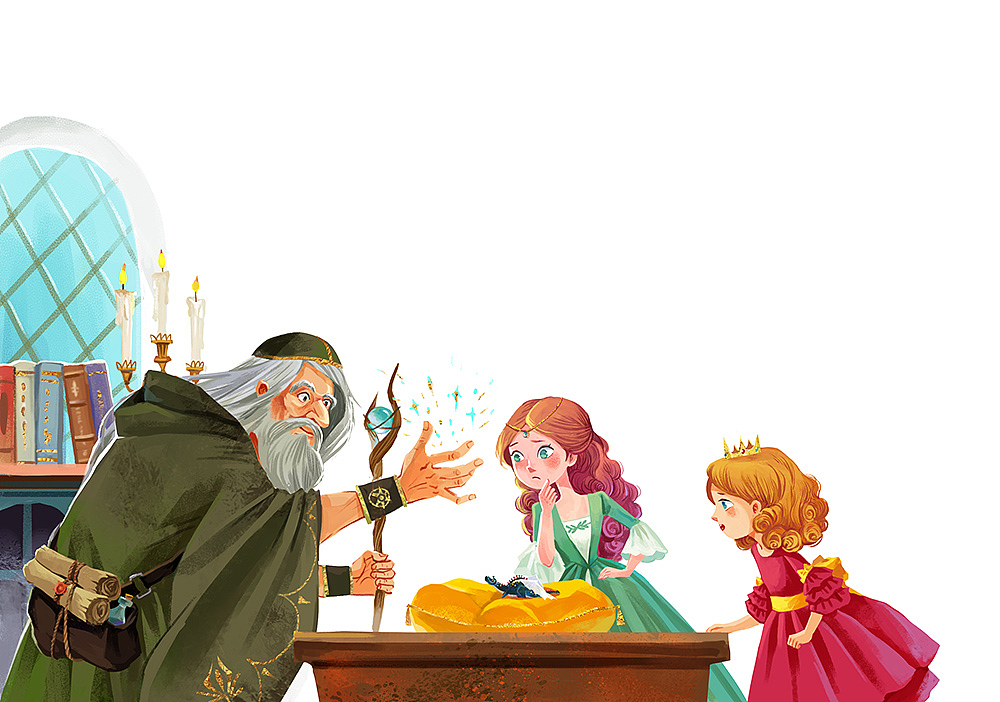 ”小公主莱拉“之幽灵龙的秘密（图ZMjY4MjYyMDg0） - 儿童插画 - 站酷设计师AmeiLili原创素材 - 站酷ZCOOL