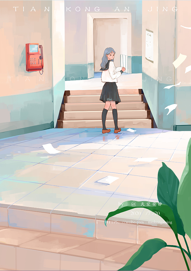 7月绘画总结，夏天的味道（图ZMjE4NTIyNTcy） - 创作习作 - 站酷设计师天空安靜原创素材 - 站酷ZCOOL