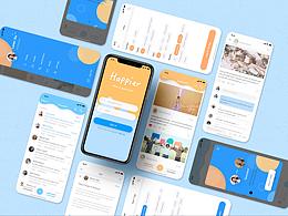 Happier學(xué)生心靈社區(qū)——APP概念