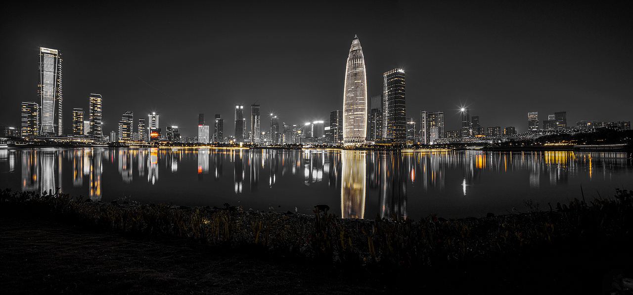 城市夜景，人才公园（图ZMjUwNzY0NzA4） - 风光摄影 - 站酷设计师菲马摄影狸花猫原创素材 - 站酷ZCOOL
