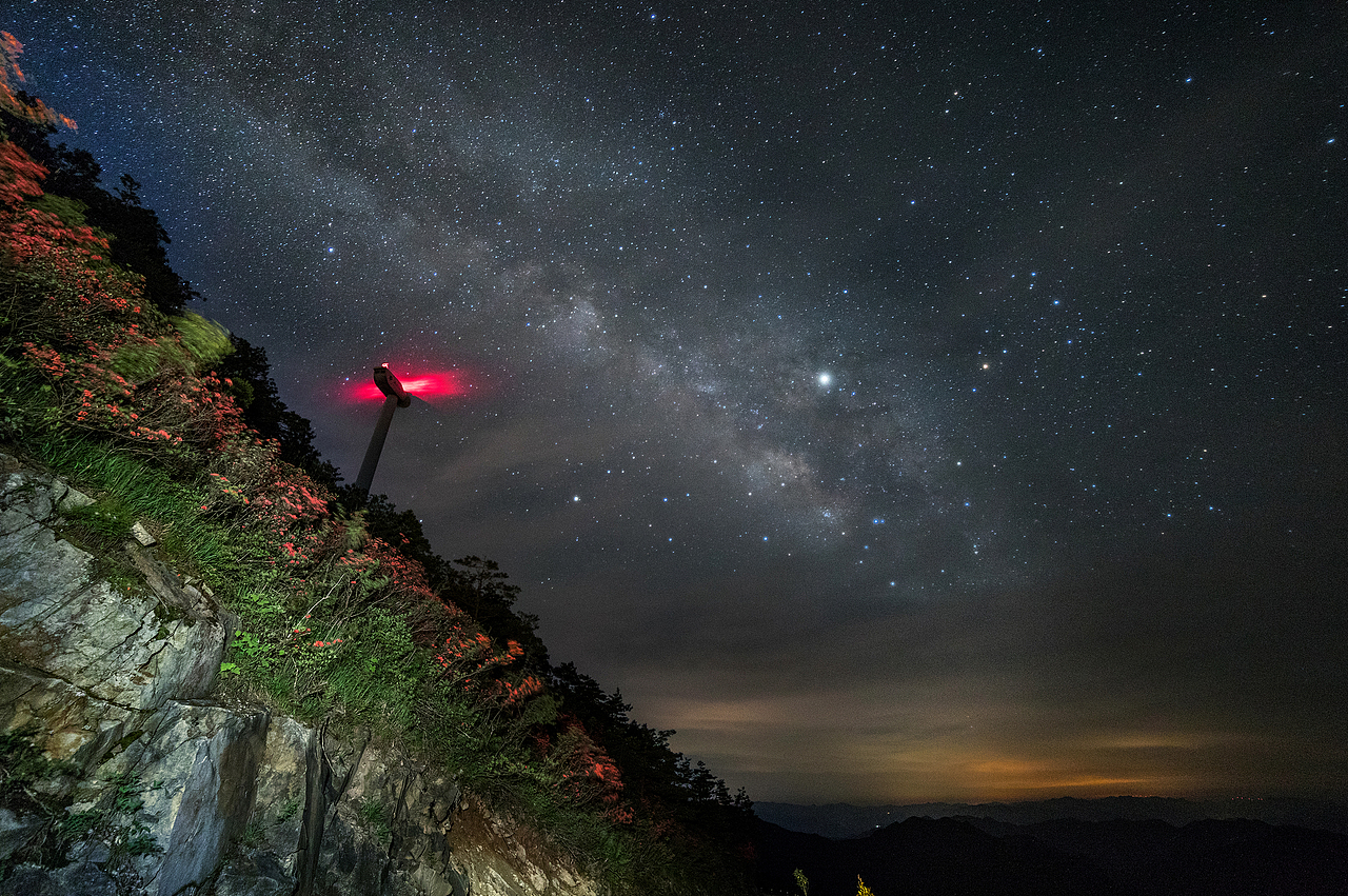 追逐银河（图ZMTY0Mzk2MTk2） - 风光摄影 - 站酷设计师sooper原创素材 - 站酷ZCOOL