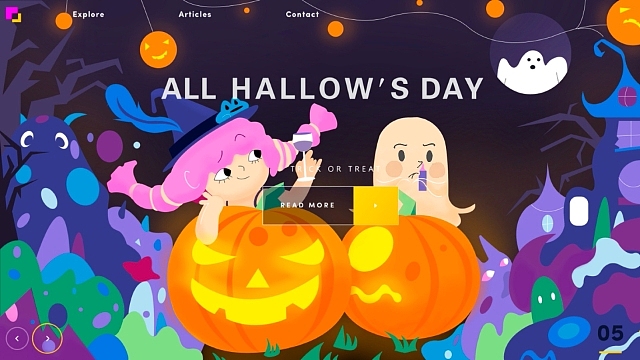 万圣节🎃（图ZMjYwNzU3NTA0） - 其他平面 - 站酷设计师小兔叽叮原创素材 - 站酷ZCOOL