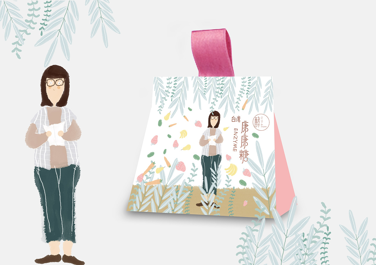 酵老师康康糖包装设计