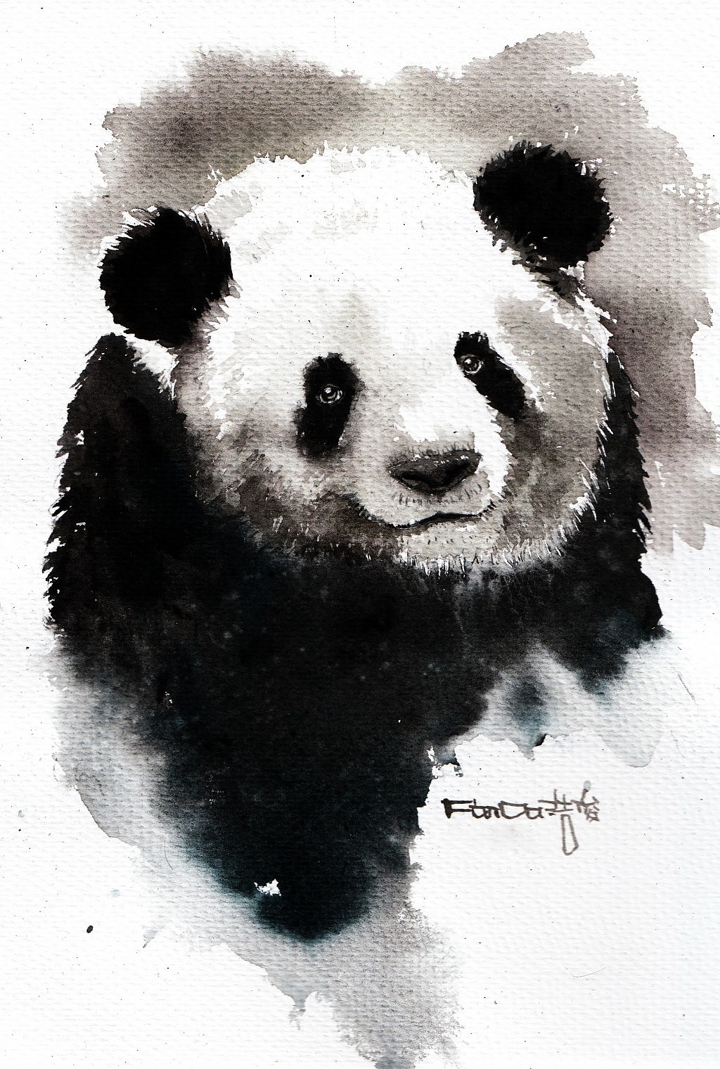 彩铅手绘/熊猫|纯艺术|绘画|yehui89 - 原创作品 - 站酷 (ZCOOL)