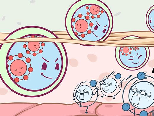 老王叨叨美插画