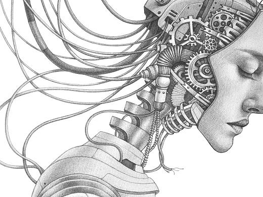 《神经漫游者》封面插画