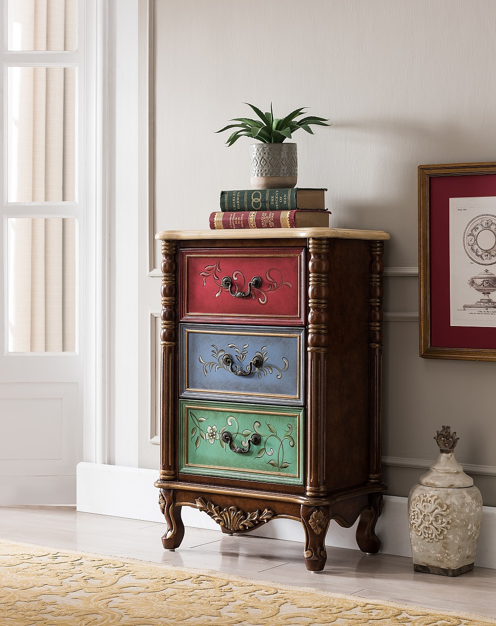 美式乡村彩绘家居