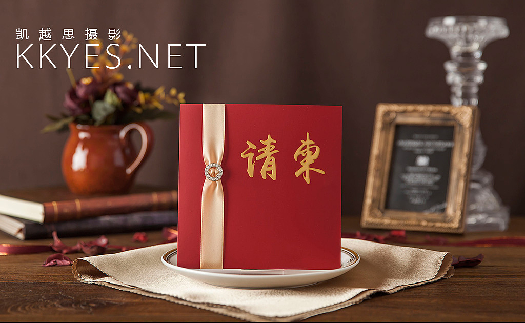 婚礼 请柬 高端婚礼纸品 静物拍摄 产品摄影
