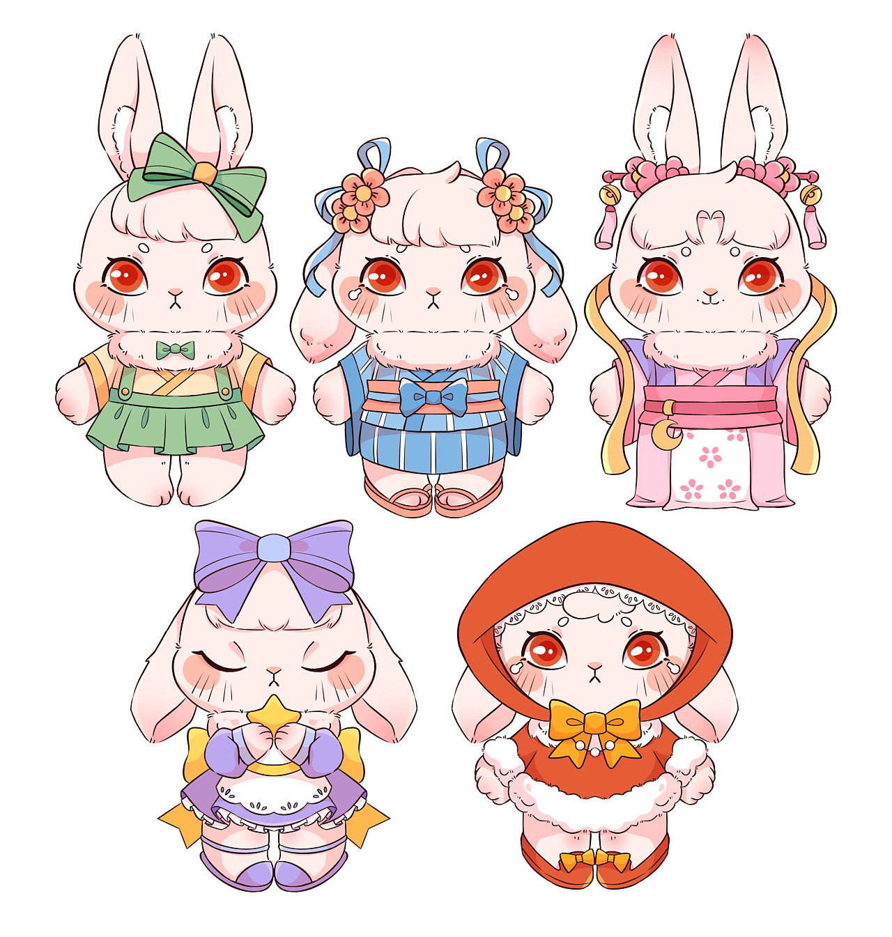 奶糖兔|角色设计