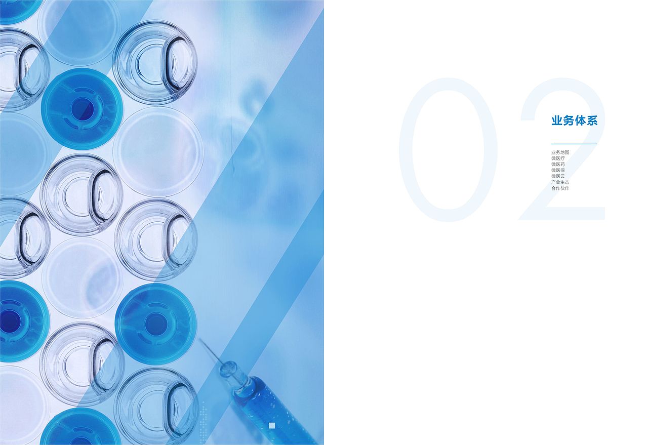 微医新版宣传画册设计