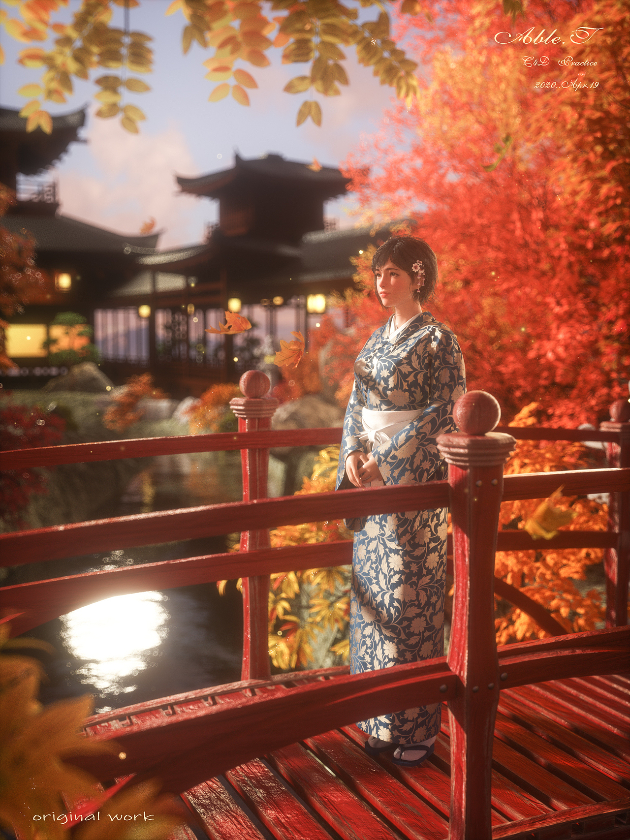 致美丽的旧时光——2020年3月-4月0C练习（图ZMjA1NTI3MDMy） - 场景 - 站酷设计师糖糖AbleT原创素材 - 站酷ZCOOL