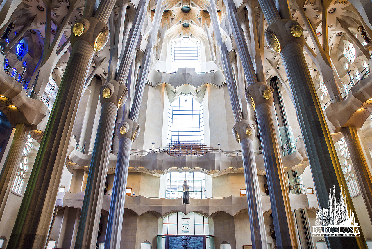 神圣家族大教堂 MAY.2014 巴塞罗那（图ZMTY2MDQwMTY=） - 风光摄影 - 站酷设计师carl_armen原创素材 - 站酷ZCOOL