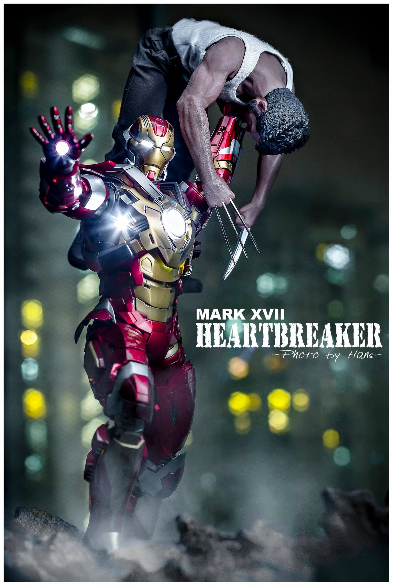 hot toys- 钢铁人 & 美国队长