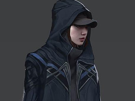 科幻电影角色设计-巫师女