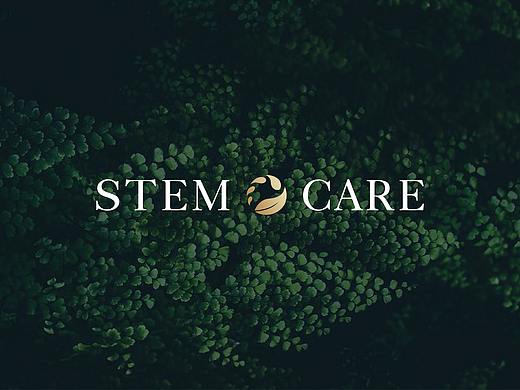Stemcare干细胞化妆品logo设计