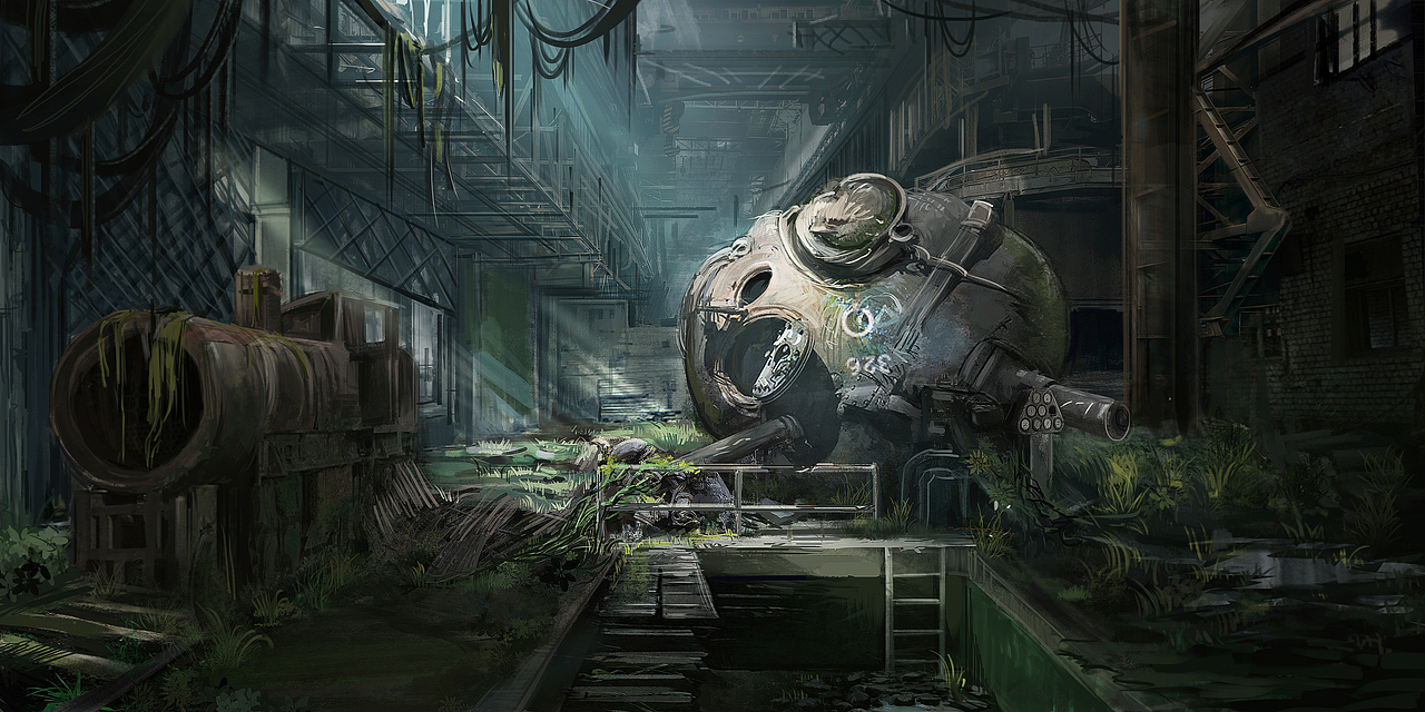 影视气氛图-《工厂废墟》（图ZMjU5NDg0ODE2） - 影视后期 - 站酷设计师思凡凡原创素材 - 站酷ZCOOL