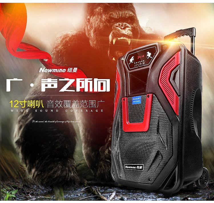 电商京东淘宝拉杆音响详情页