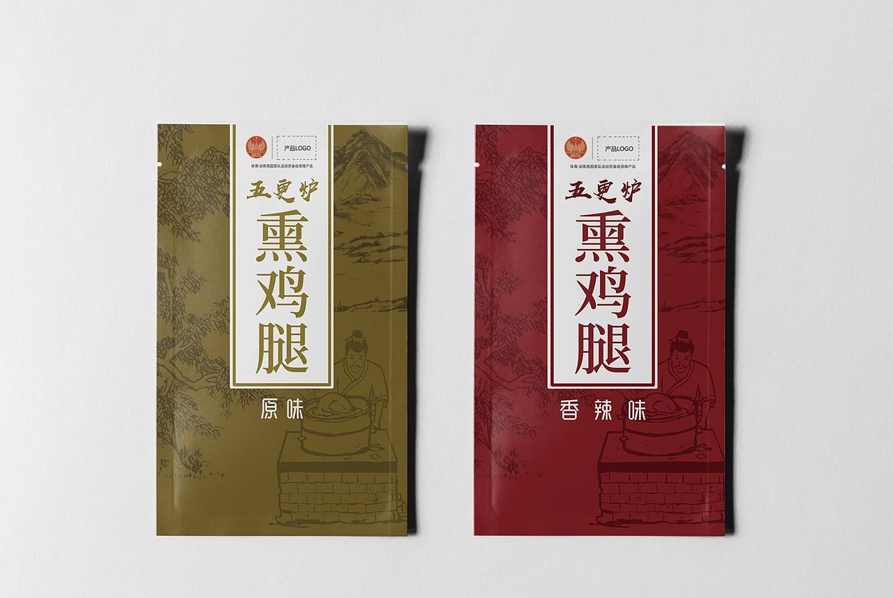 五更炉 | 即食鸡腿包装设计