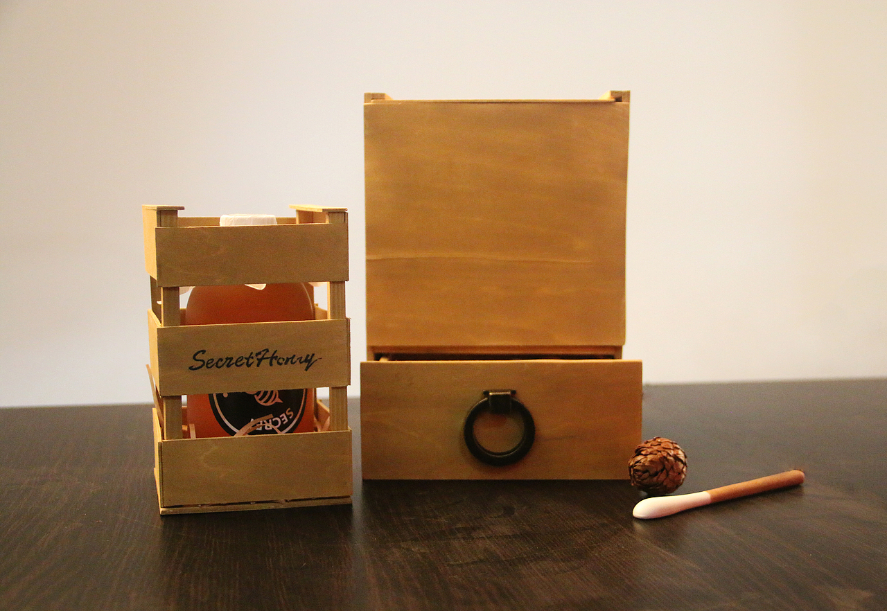 秘蜜（蜂蜜包装设计）