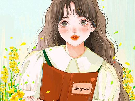 原创少女插画