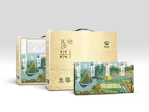 “瓦仓大米”包装设计