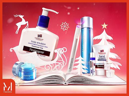 露得清-圣誕節(jié)（個(gè)人主頁(yè)-ZMzMwNTk5MTI=） - 電商 - 站酷設(shè)計(jì)師朱玉得原創(chuàng)素材 - 站酷ZCOOL