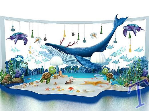 海洋美陈3D效果图