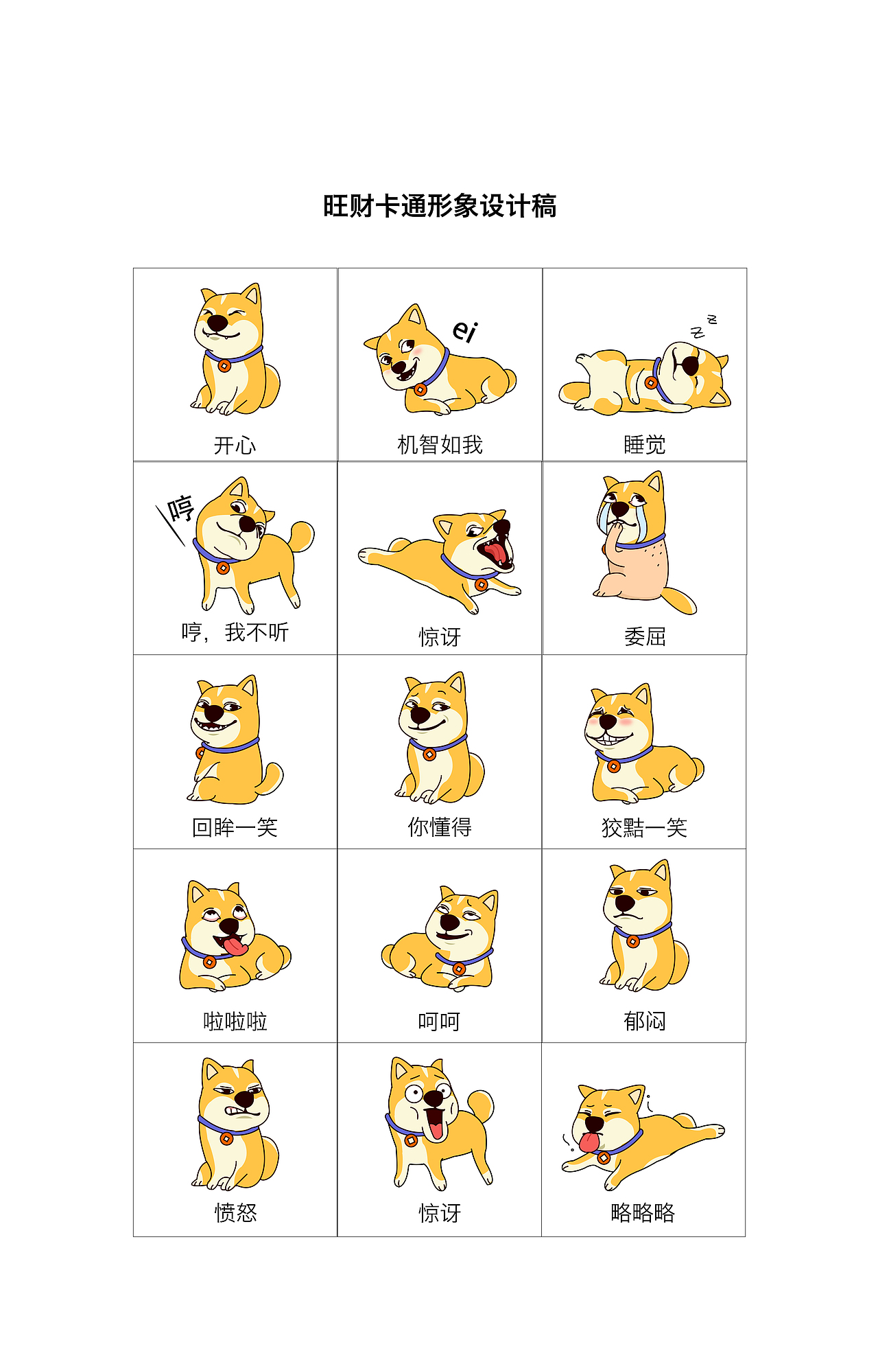 旺财表情包