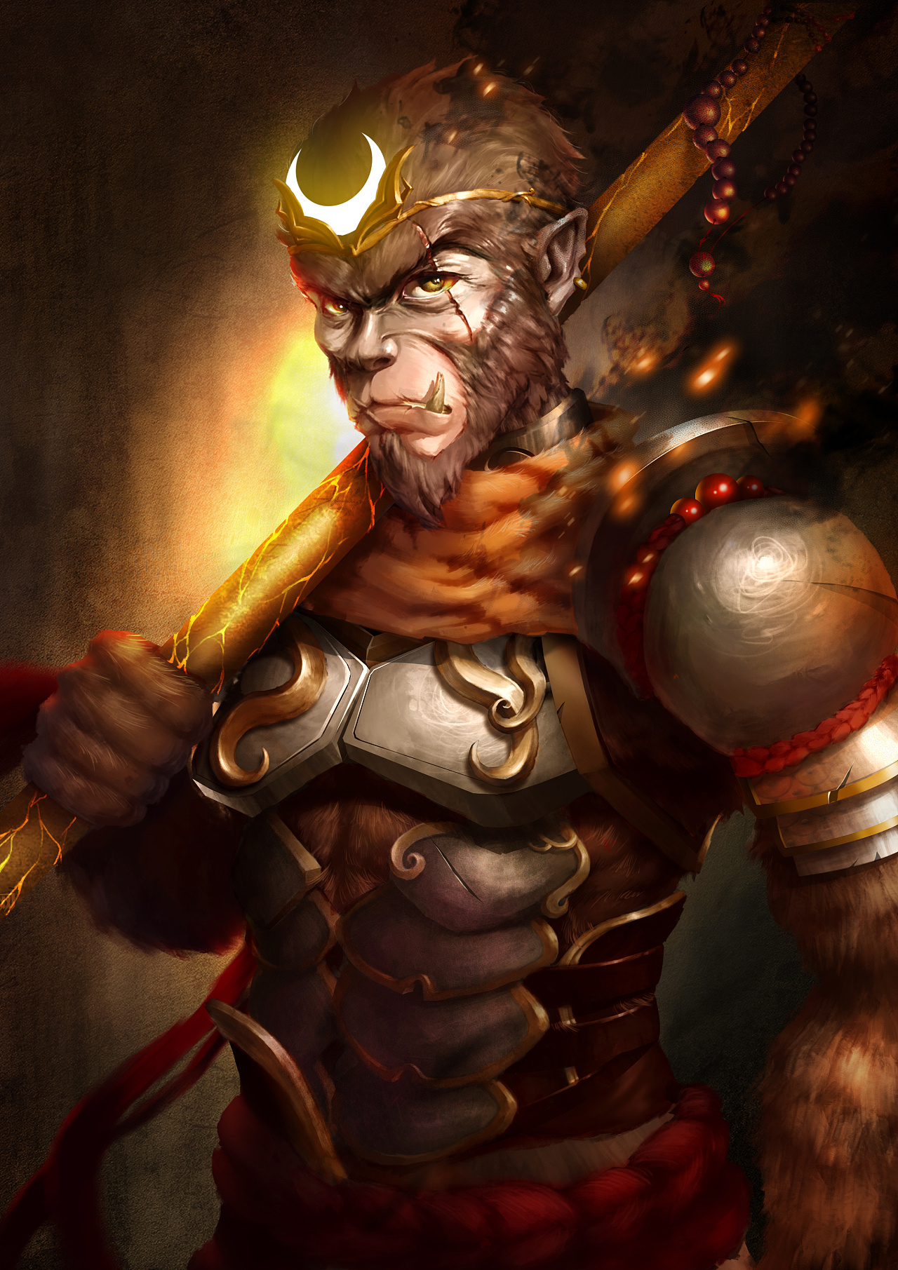 灰烬行者|插画|游戏原画|musashi丶 - 原创作品 - 站酷 (zcool)