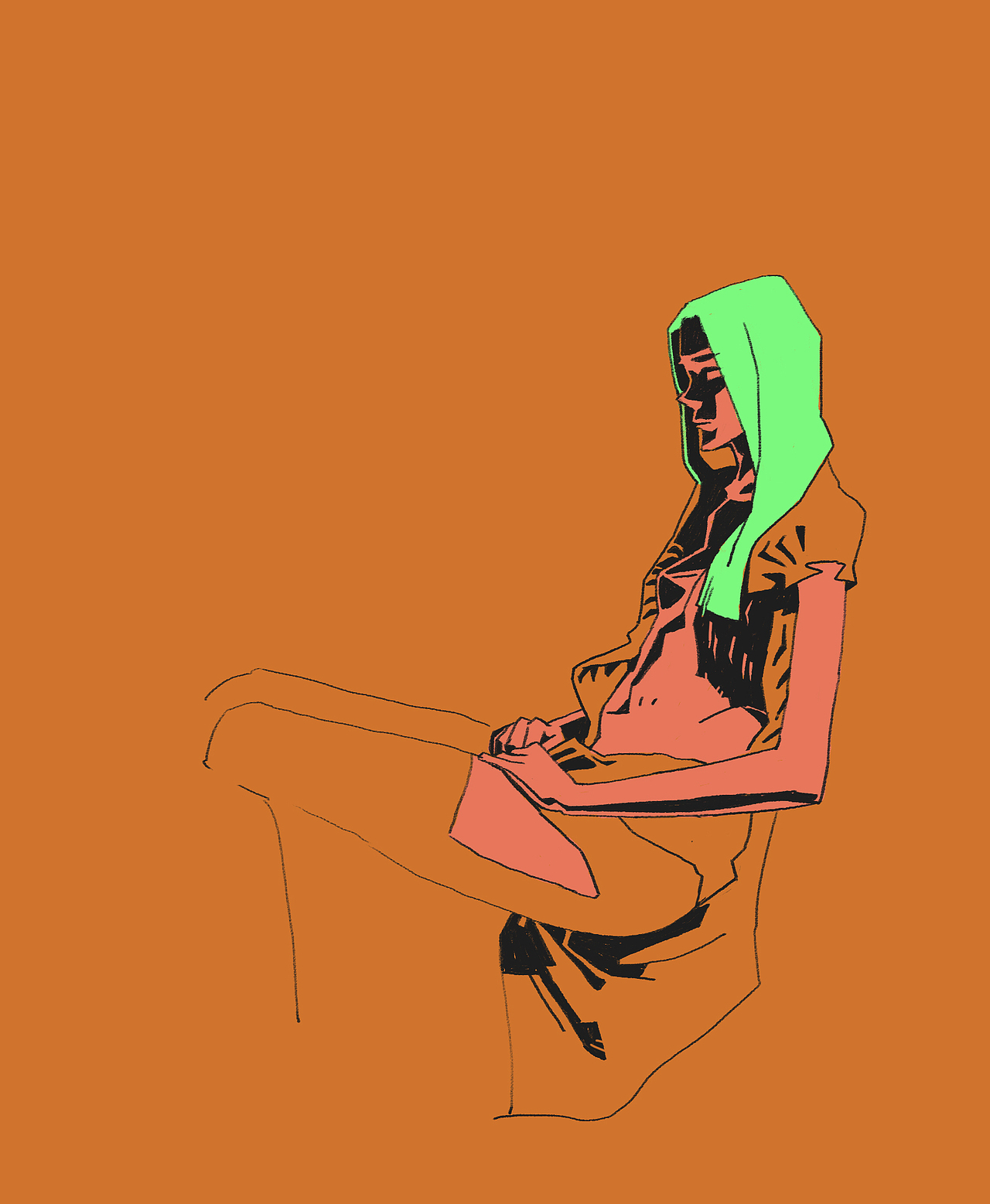 日常插画（图ZMjAxNDM4NTE2） - 新锐潮流插画 - 站酷设计师阿莫莫的仙人掌原创素材 - 站酷ZCOOL