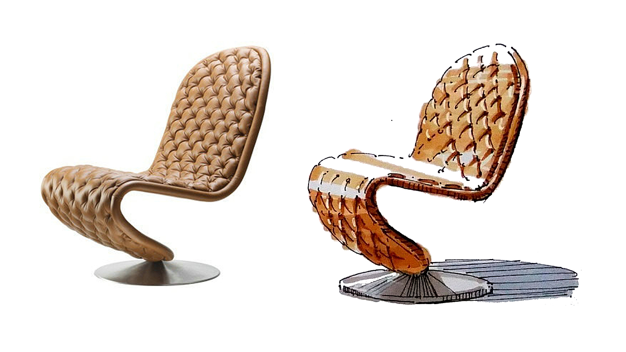 手绘家具快速表现(内附实景图参照)