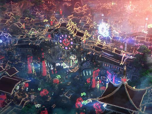 體素-C4D渲染超大型东亚幻想场景系列—by NamelessTag