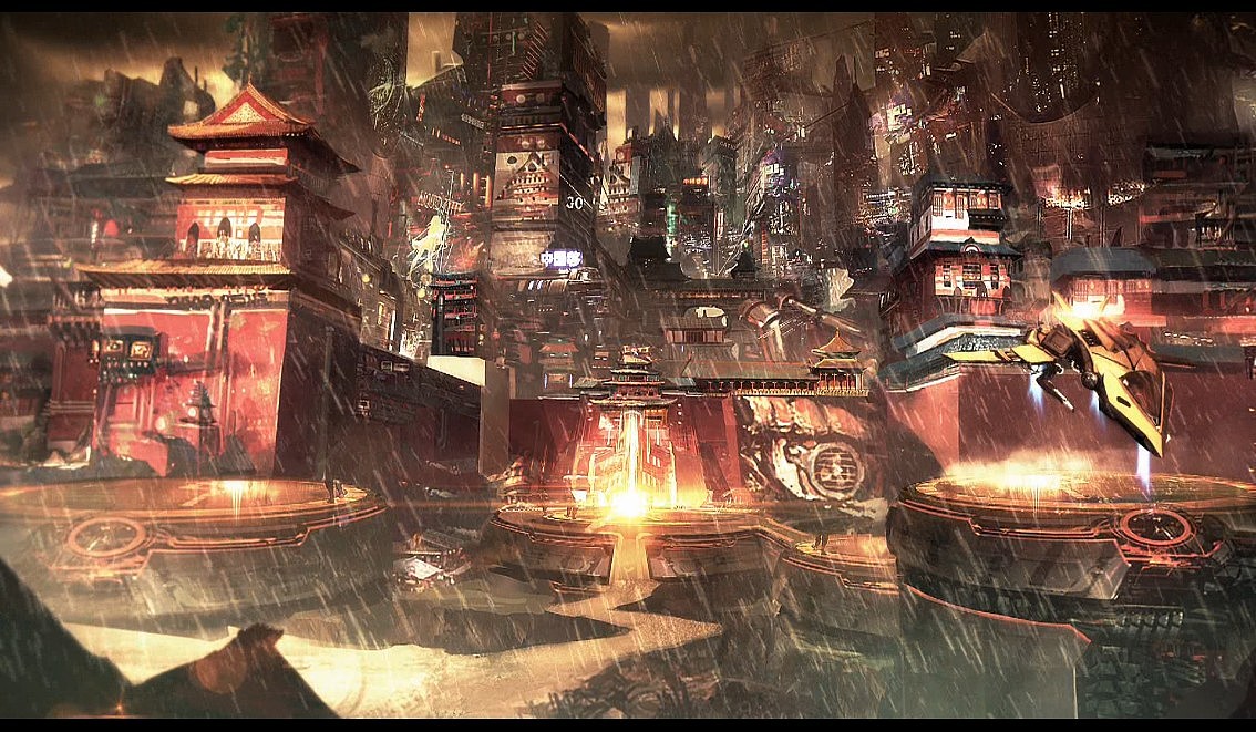 广州美术学院09届动画毕业创作原画短片《Quantum Strike x: Chaos dawn》（图ZOTk1Mjc0NA==） - 概念设定 - 站酷设计师small肠仔原创素材 - 站酷ZCOOL
