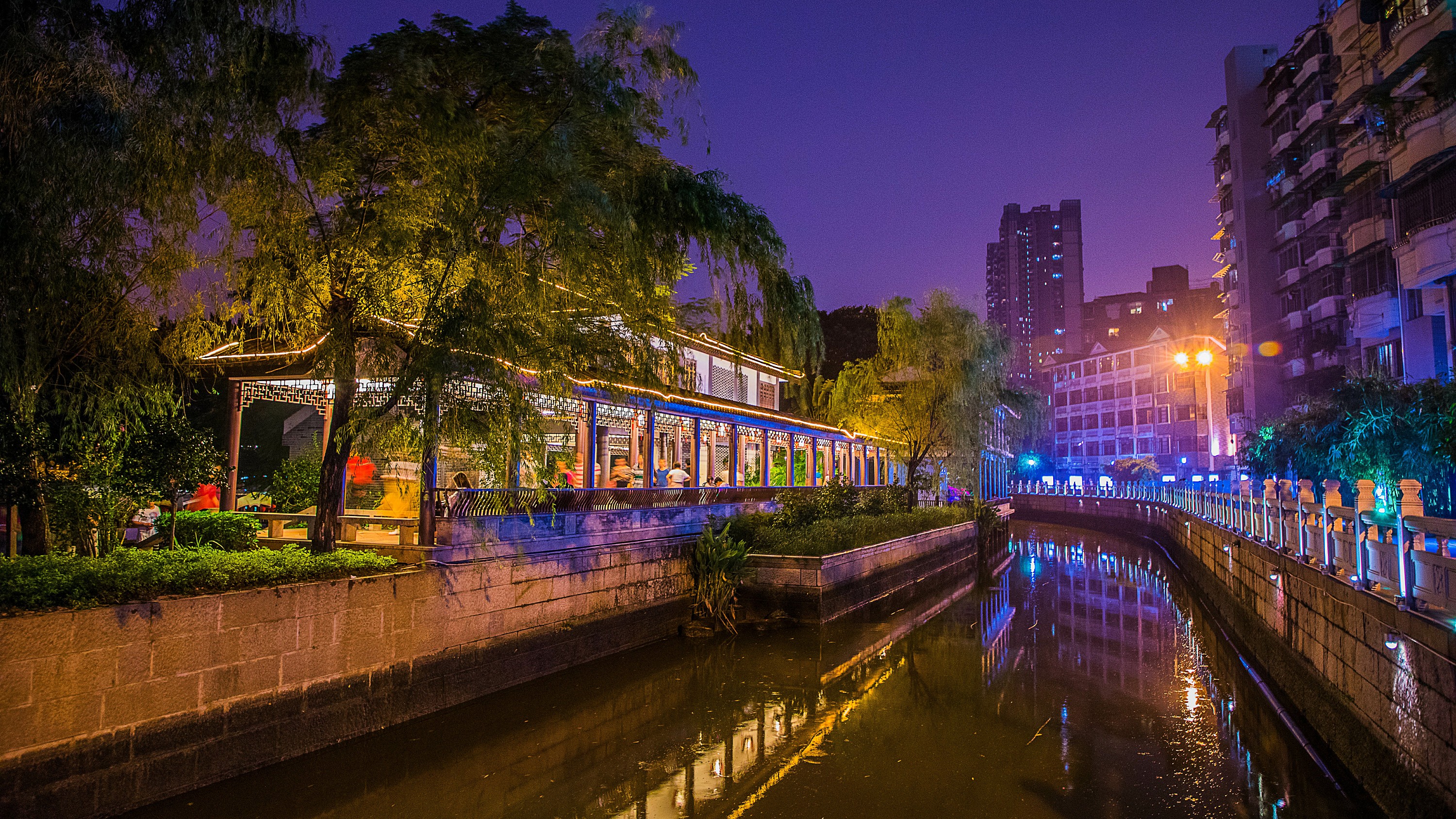 2018-中秋广州荔枝湾-夜景