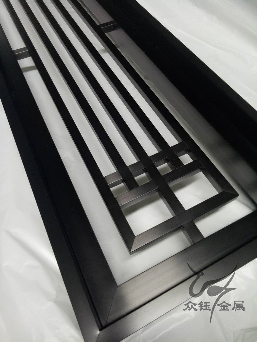 中式不锈钢屏风 酒店别墅专用屏风