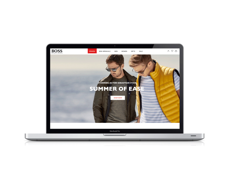 HUGO BOSS电商网页设计（图ZMTA0ODkwODQ4） - 电商 - 站酷设计师冬日可爱原创素材 - 站酷ZCOOL