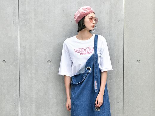 以纯T-box服装品牌拍摄