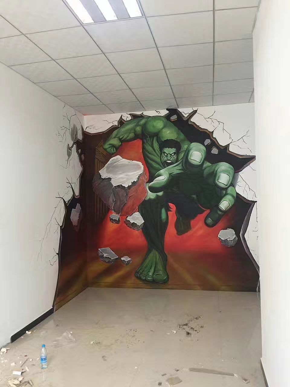 3D立体画墙绘分享