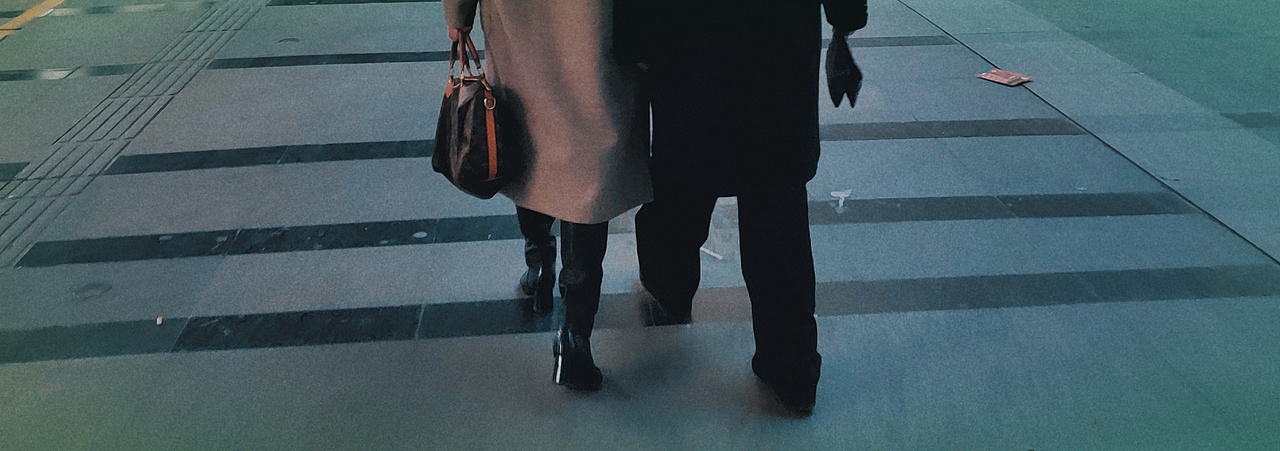 手机街拍下的广州