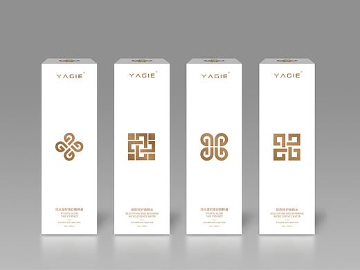 雅姬护肤品标识图案草案
