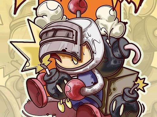 BOMBER MAN💣炸弹人插画分享