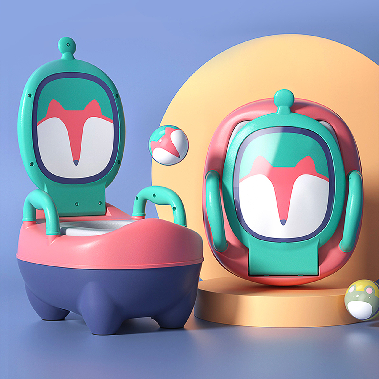 儿童座便器-舒适坐便 厕享自在（图ZMjc4MjgwMzQ4） - 生活用品 - 站酷设计师陈睿RayChen原创素材 - 站酷ZCOOL