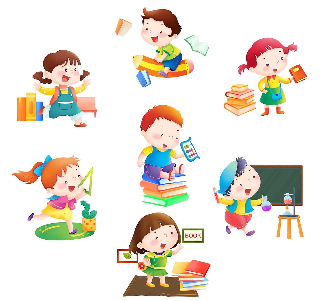 卡通学习素材