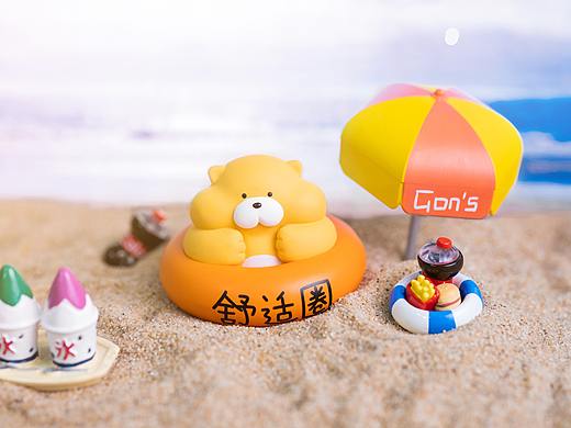 盲盒摄影&lt;Gon的旱獭之獭獭的日常&gt;空想造物 x 哇摄影