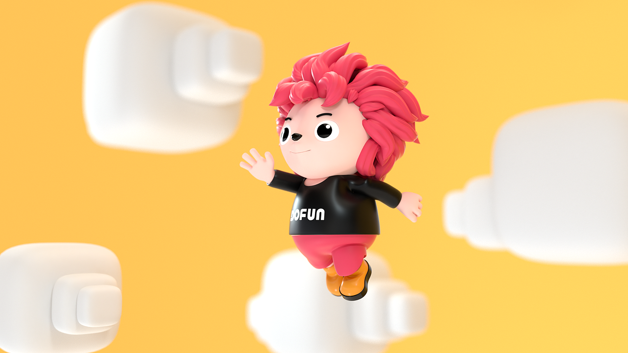 直播平台ip角色动画