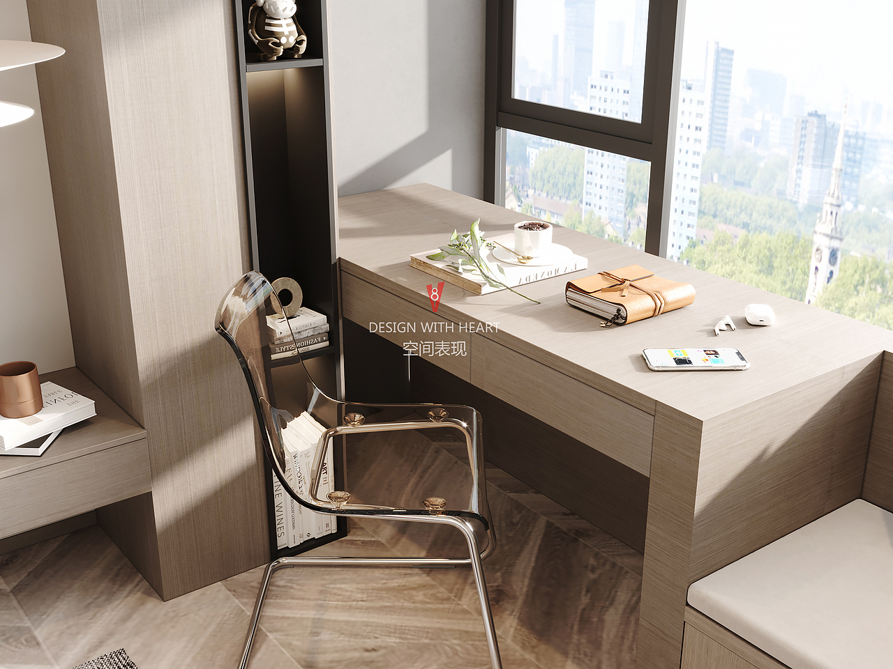 V8空间表现 | 个性简单的公寓设计