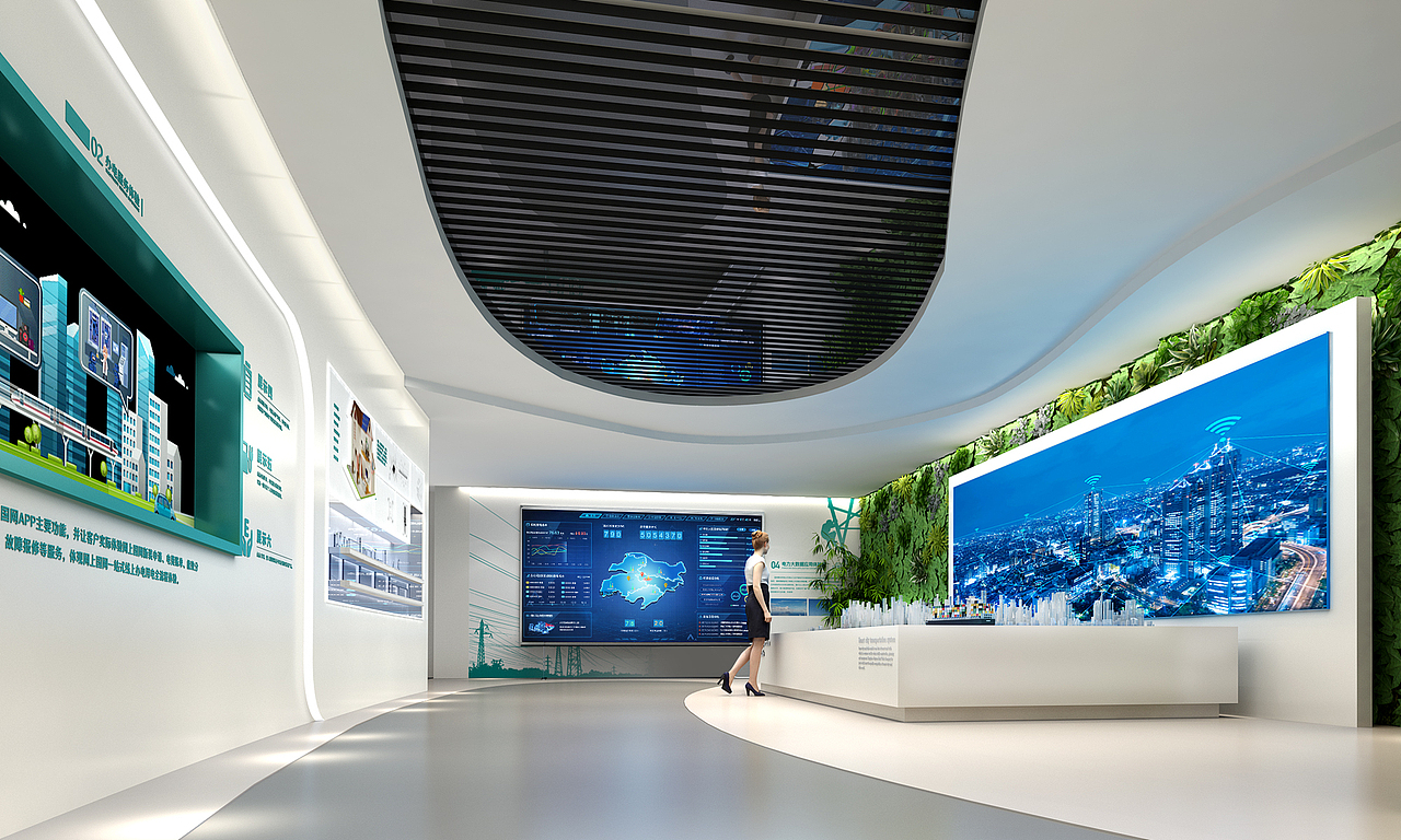 某企业馆深化平面方案改造