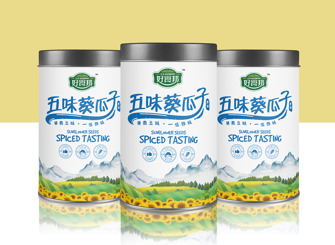 甘肅農(nóng)墾集團(tuán) 好食邦集團(tuán) 瓜子（圖ZMTIxNjcxNjA4） - 包裝 - 站酷設(shè)計(jì)師古早品牌設(shè)計(jì)原創(chuàng)素材 - 站酷ZCOOL